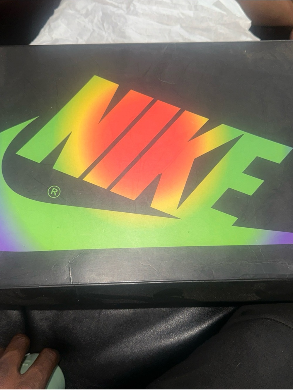 Us mens 10 Air Jordan 1 J Balvin Athletic Shoes Rainbow - Picture 8 of 10